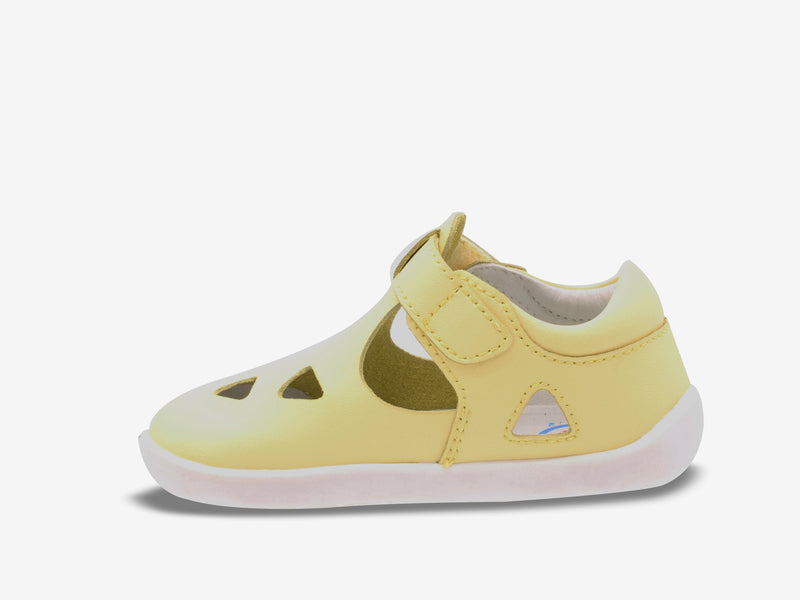 Surefit Jordan Lemon Leather Baby Sandals