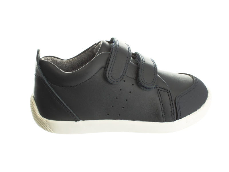 Surefit Kai Navy Leather Sneakers