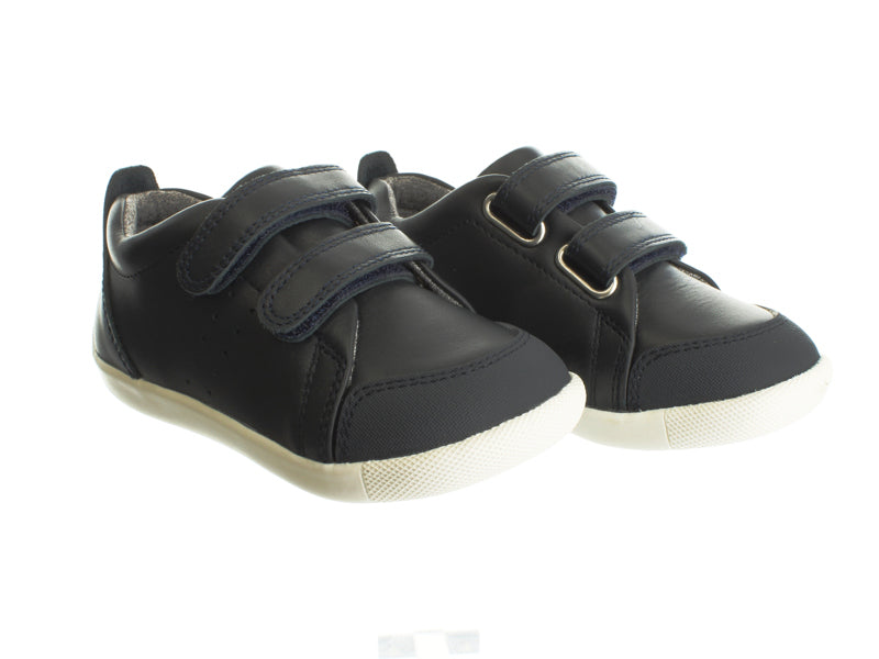 Surefit Kai Navy Leather Sneakers