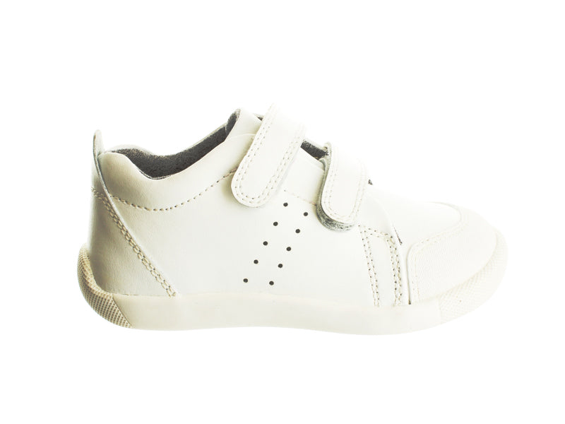 Surefit Kai White Leather Sneakers