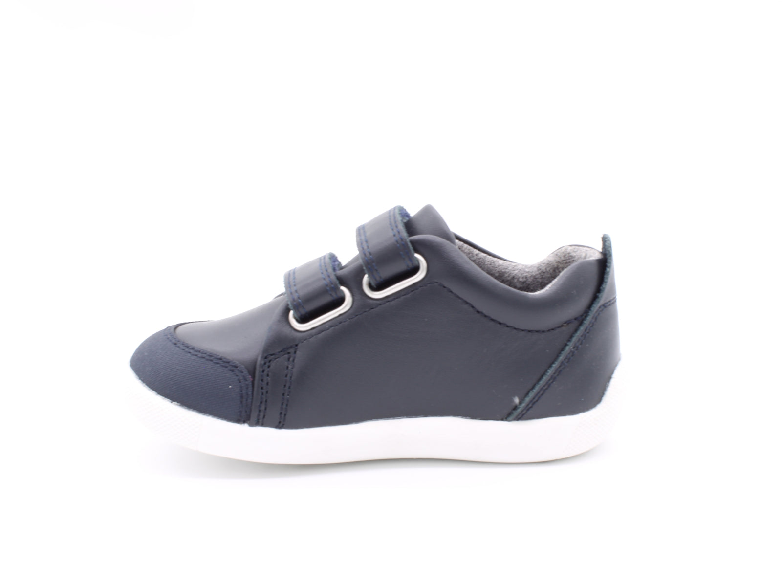 Surefit Kai Navy Leather Sneakers