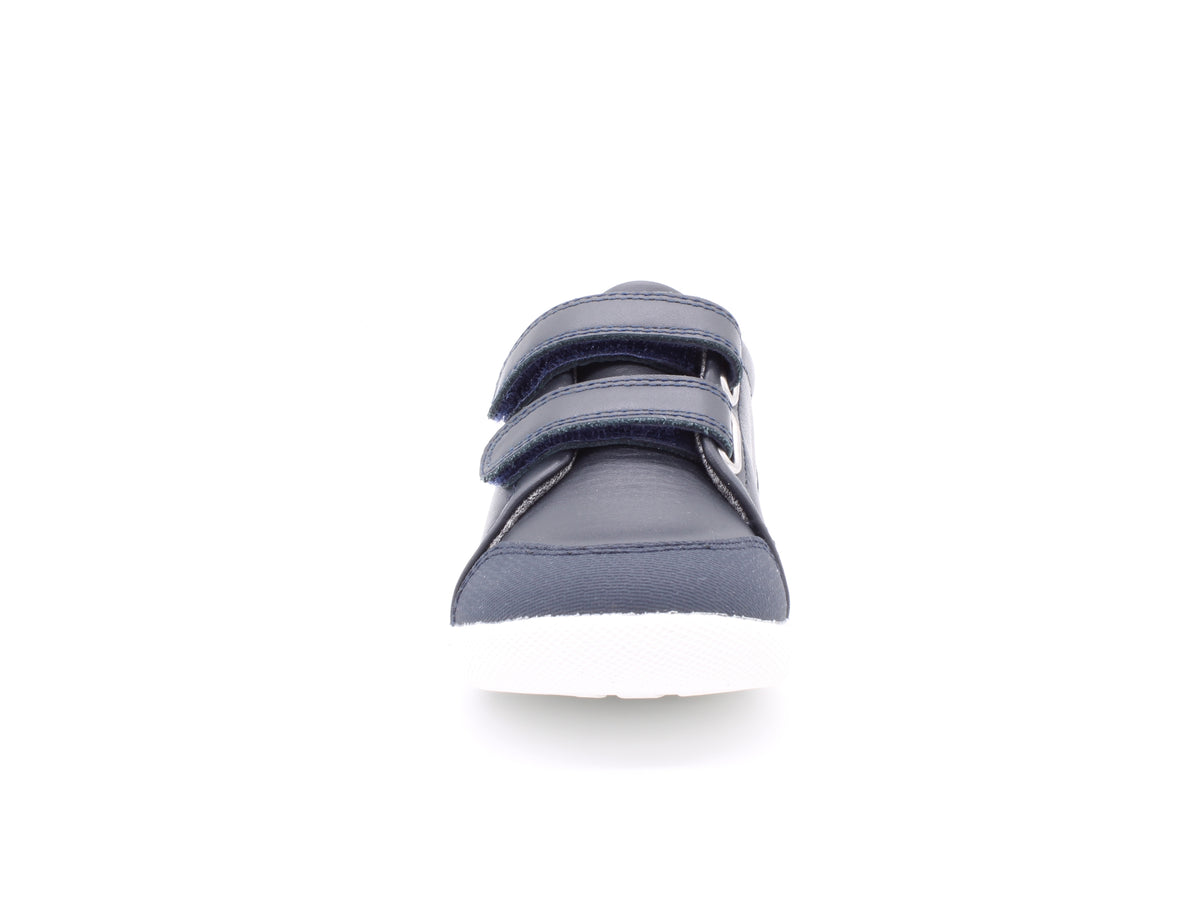 Surefit Kai Navy Leather Sneakers
