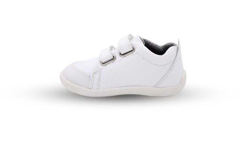 Surefit Kai White Leather Sneakers
