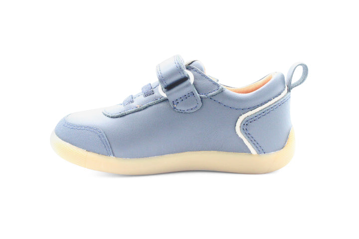 Surefit Kass Navy Leather Sneakers