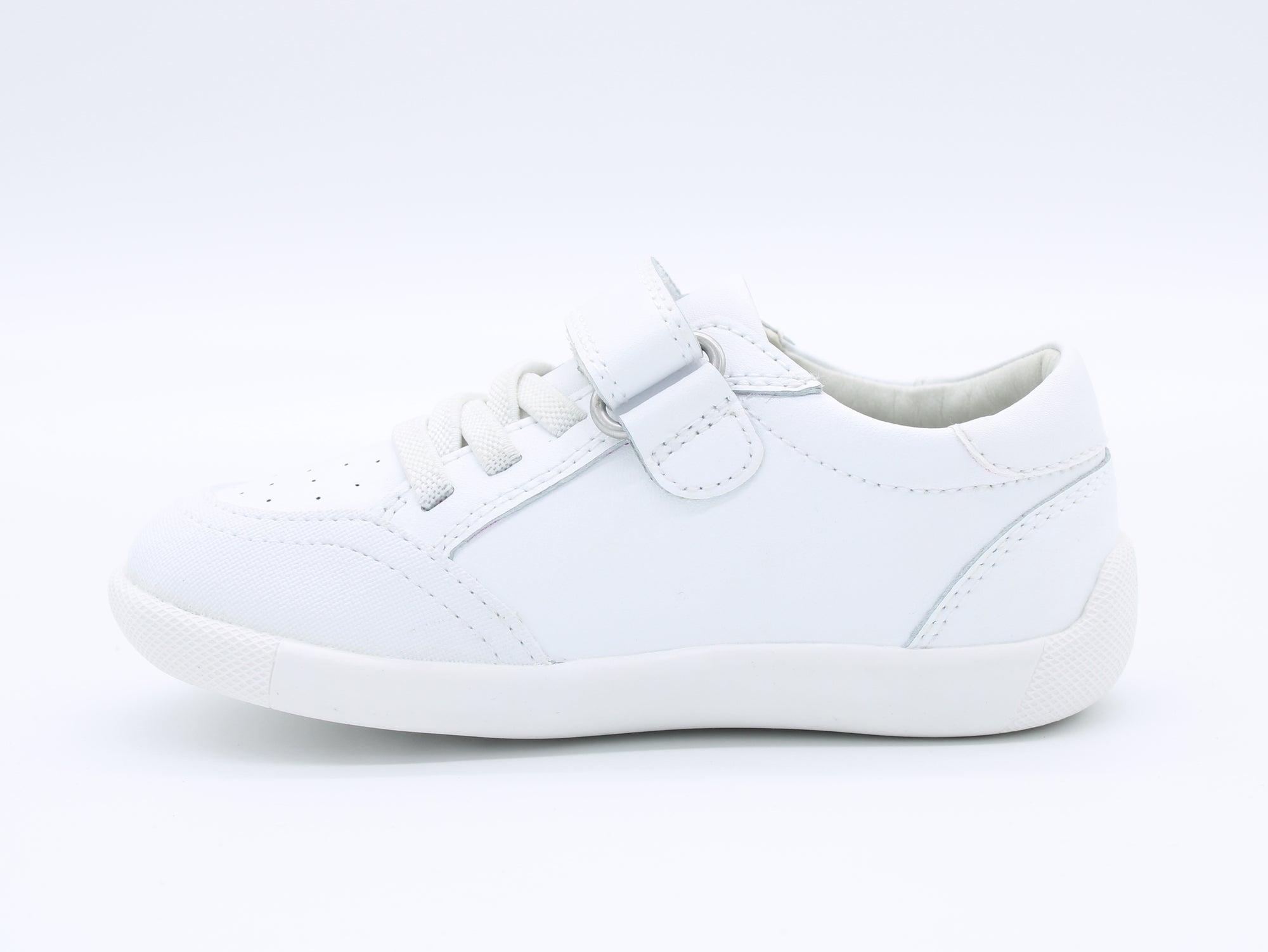 Surefit Kody White Leather Sneakers