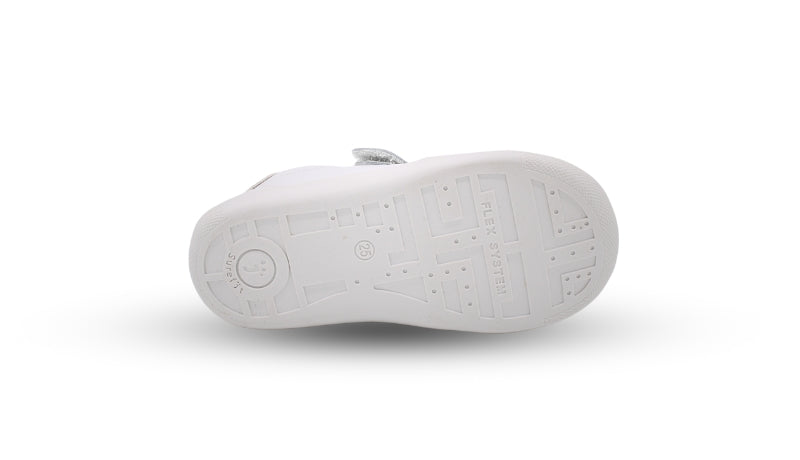 Surefit Kody White Leather Sneakers