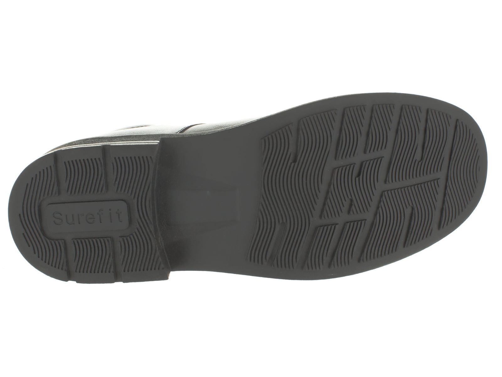 Surefit Kora Black T-bar School Shoes