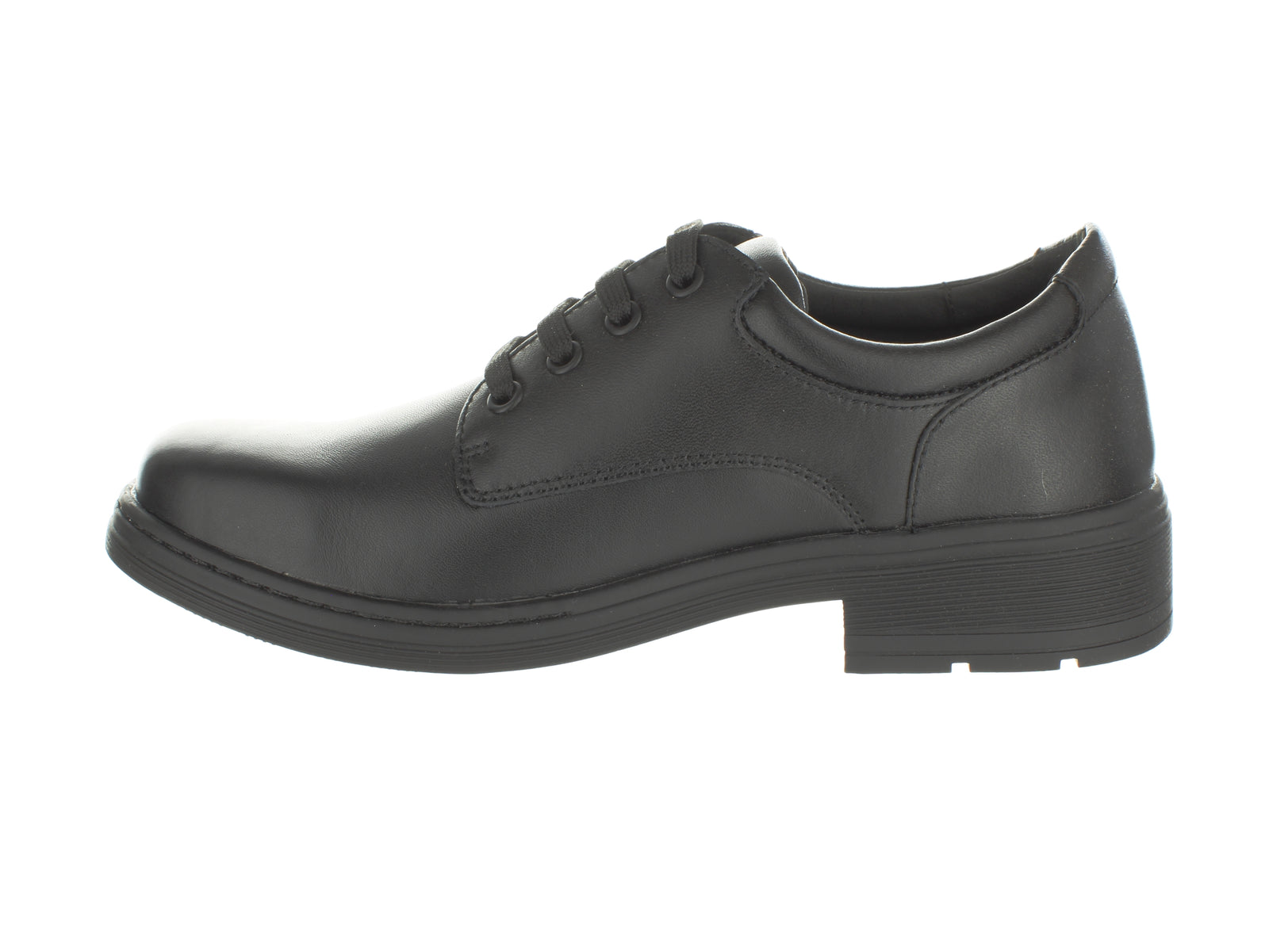 Surefit Krista Black Girls School Shoes