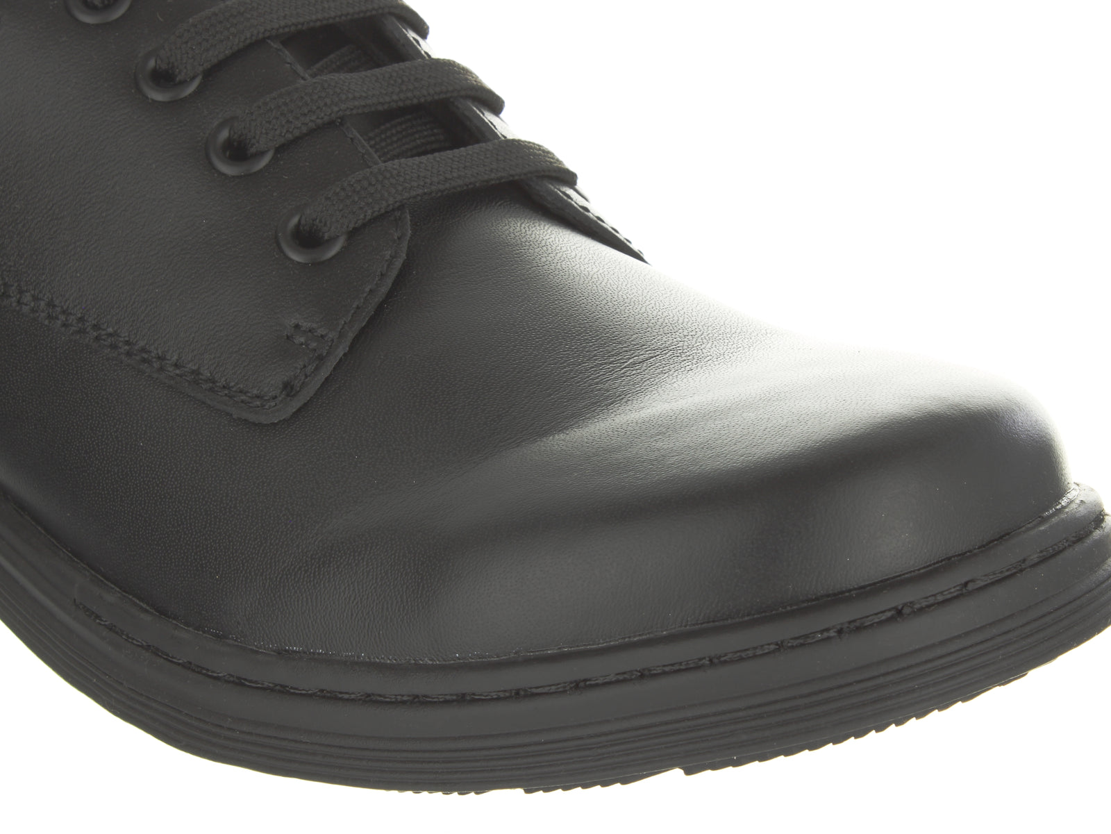 Surefit Krista Black Girls School Shoes