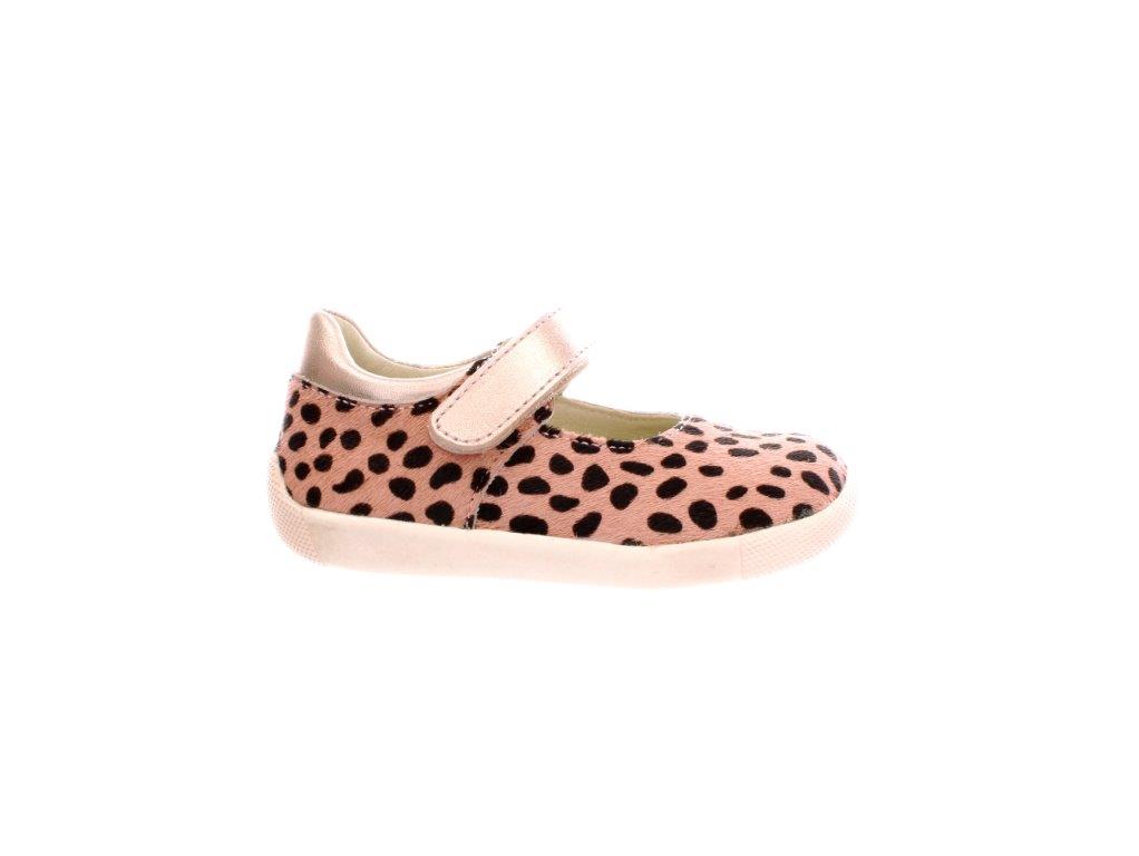 Surefit Lara Leopard Girls Mary Janes