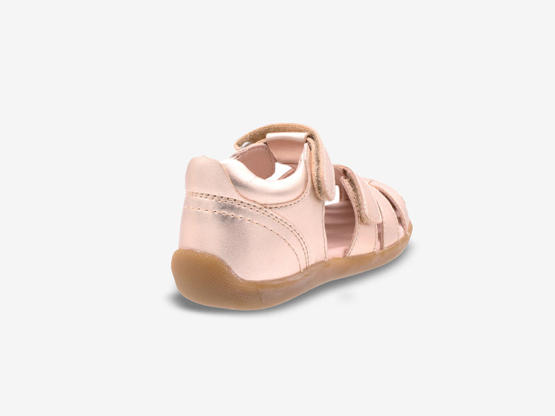 Surefit Marley Rose Gold Leather Sandals