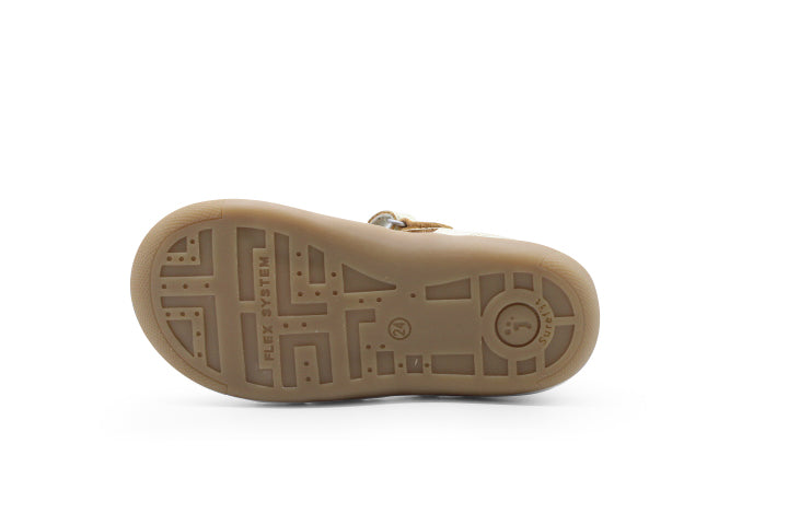 Surefit Marley Soft Gold Leather Sandals