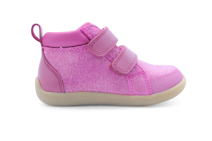 Surefit Matty Pink Shimmer Leather Boots