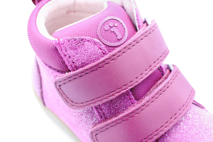 Surefit Matty Pink Shimmer Leather Boots