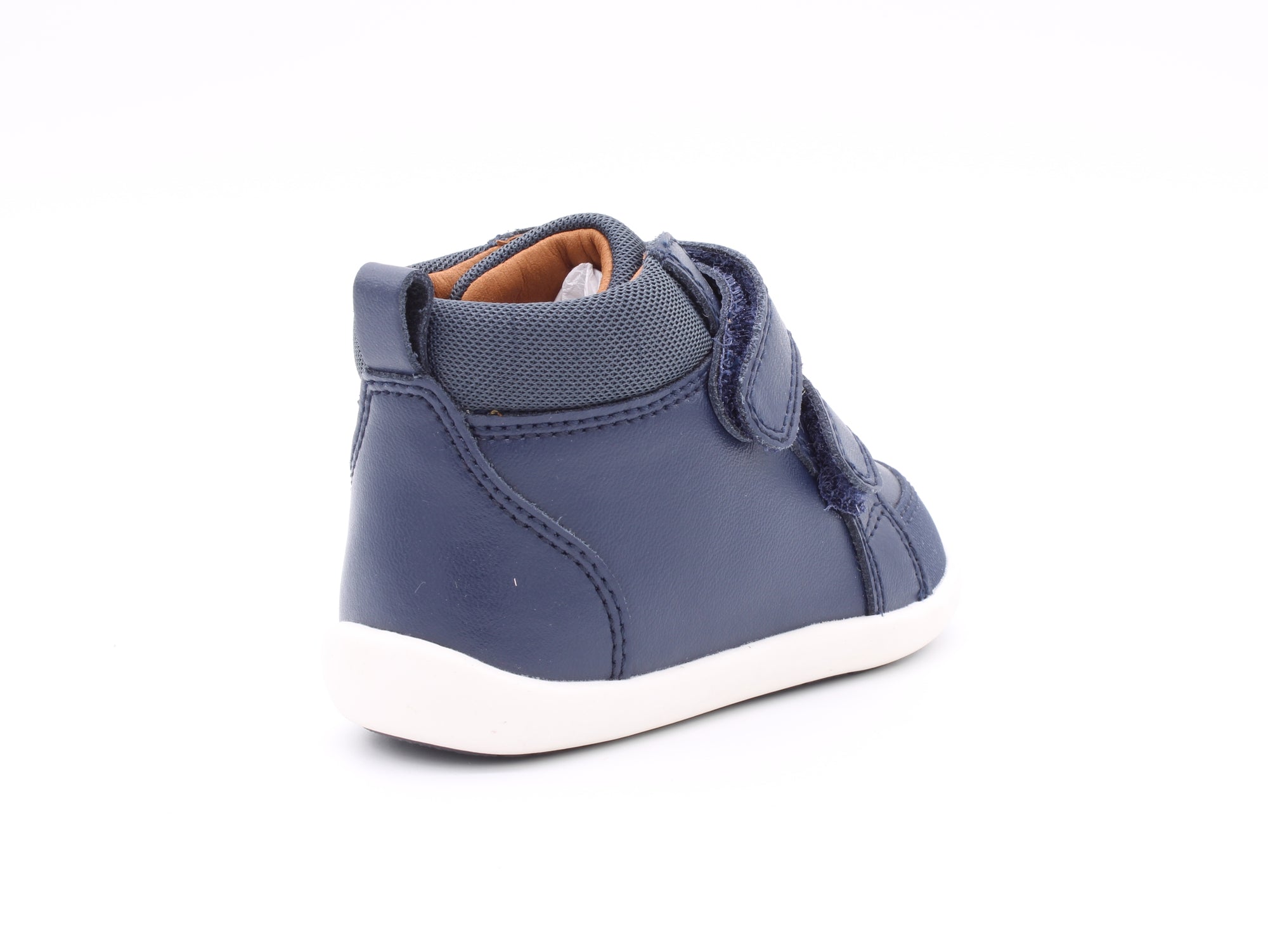 Surefit Max Navy Leather Baby Boots