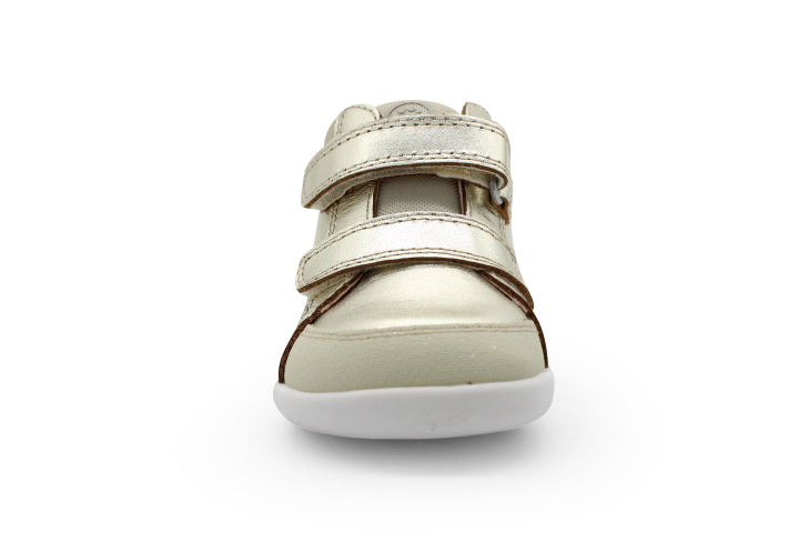 Surefit Max Soft Gold Leather Baby Boots