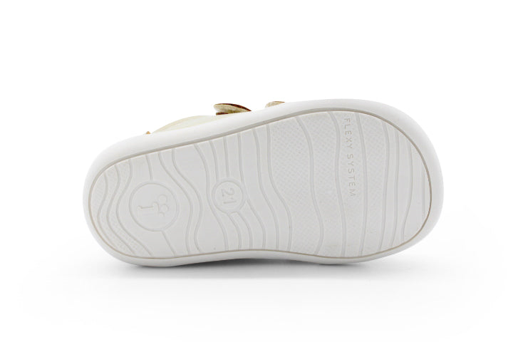 Surefit Max Soft Gold Leather Baby Boots