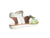 Surefit Olivia White Floral Girls Sandals