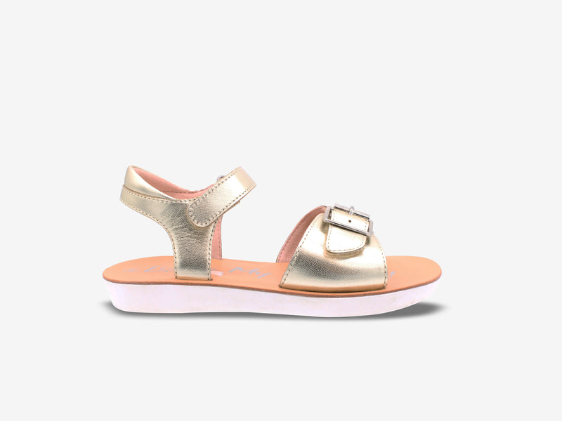 Surefit Olivia Soft Gold Girls Sandals