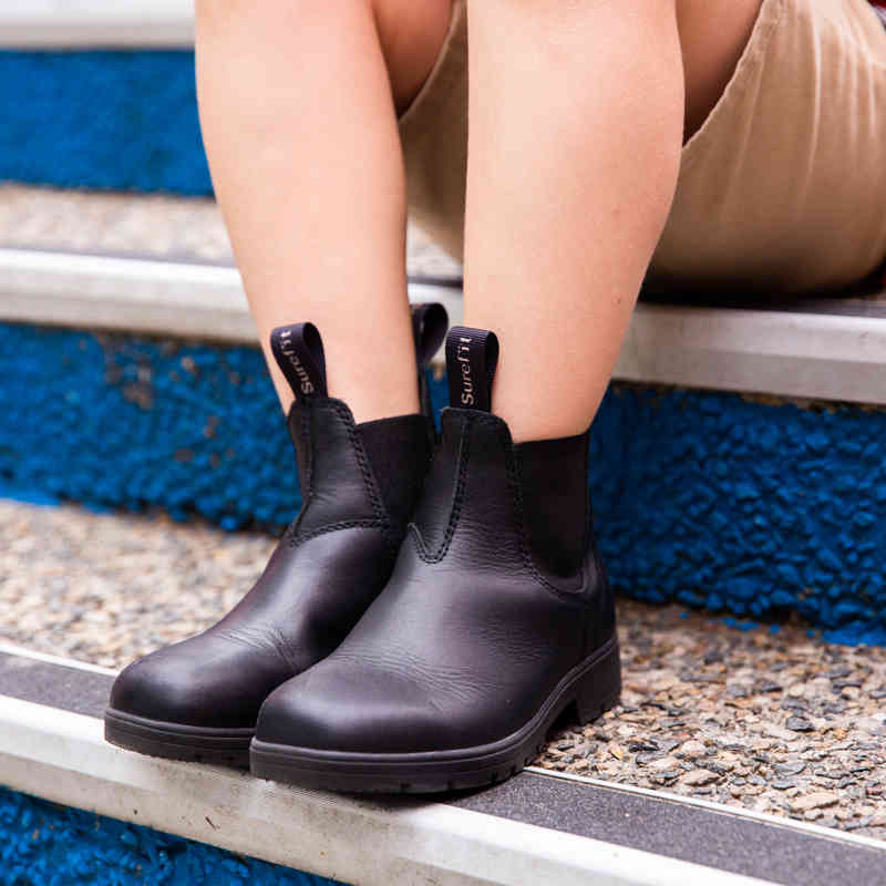 Shoes Rivers Chelsea Boots Surefit River Black Boot