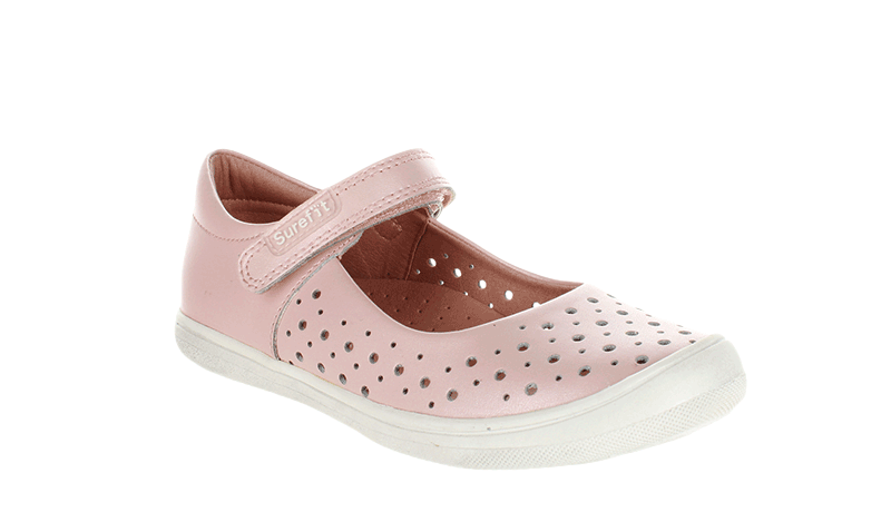 Surefit Evie Soft Pink Mary Janes