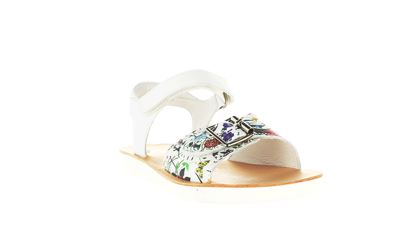 Surefit Olivia Floral Girls Sandals