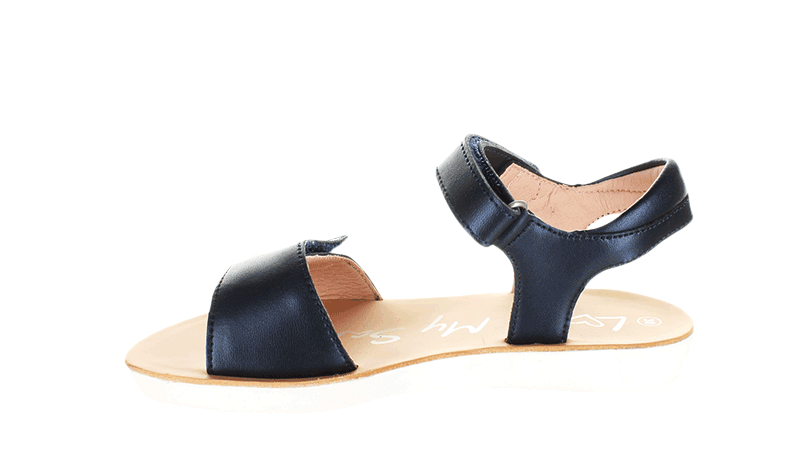 Surefit Opal Navy Shimmer Girls Sandals