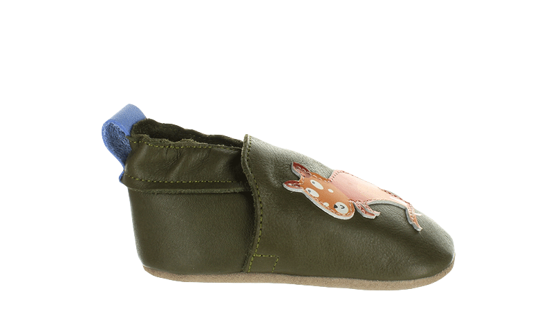 Surefit Riley Khaki Baby Shoes