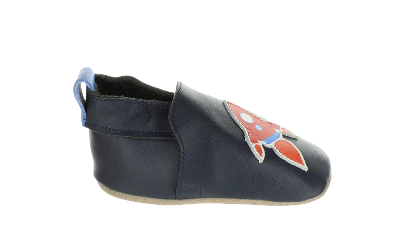 Surefit Riley Navy Baby Shoes