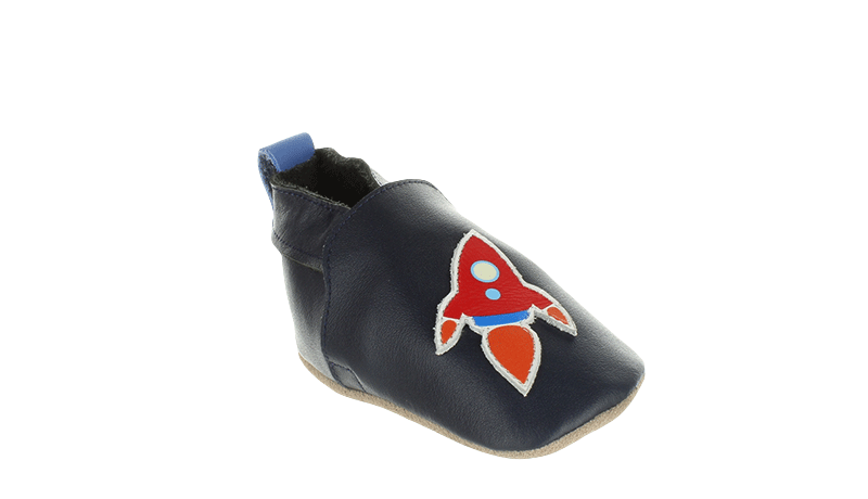 Surefit Riley Navy Baby Shoes